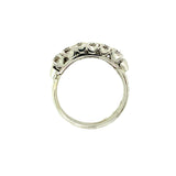 14K White Gold Diamond Band