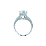 14K White Gold Engagement Ring