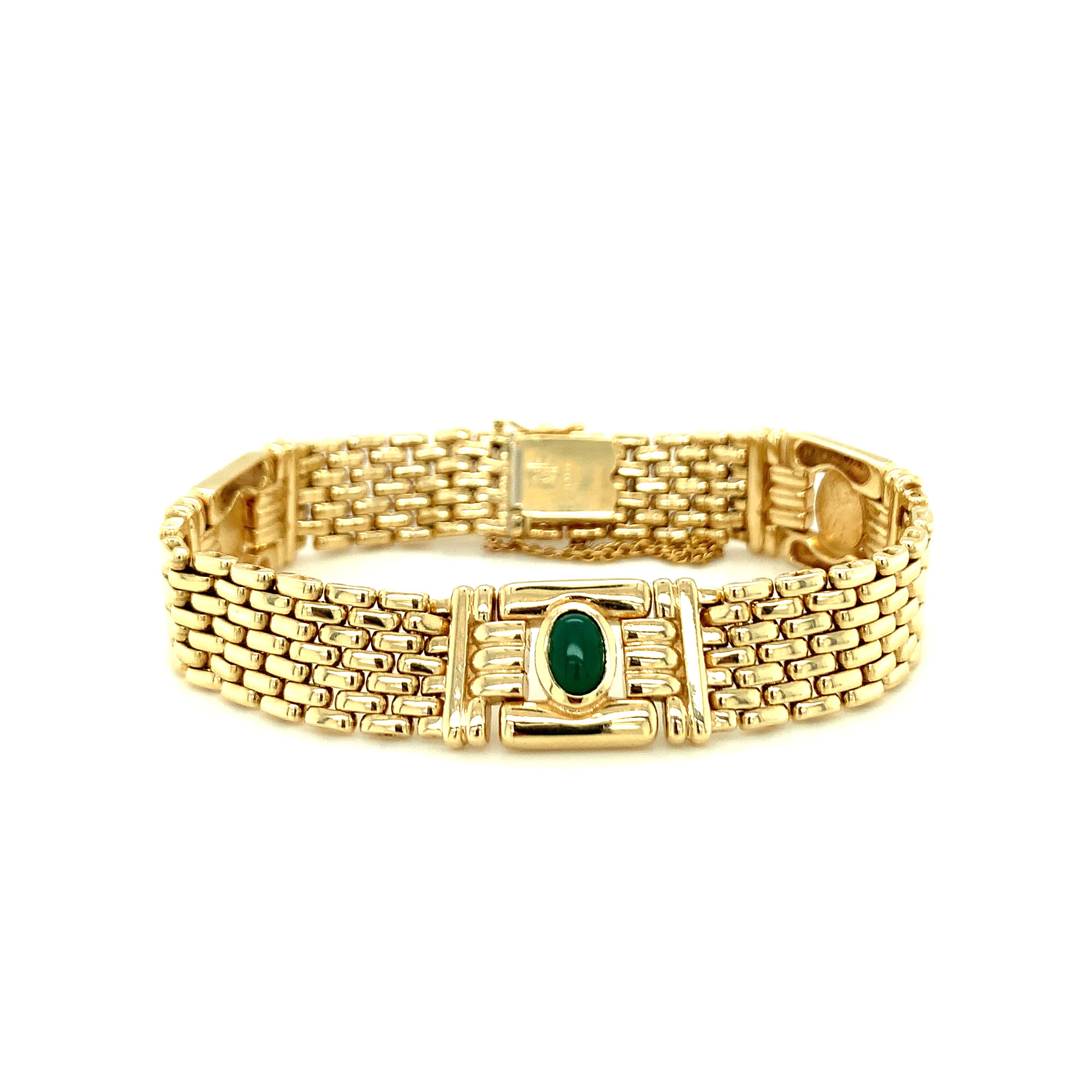 14K Yellow Gold Multi-Gem Bracelet