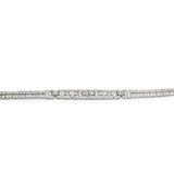 Art Deco Diamond Platinum Bracelet, circa 1920s