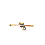 Victorian Era 10K Yellow Gold Pearl Pin