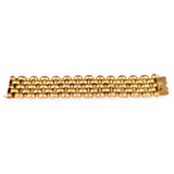 Retro 18K Tri-Color Gold Bracelet
