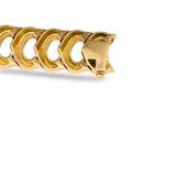18K Yellow Gold Link Bracelet by Cartier