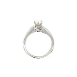 Diamond Engagement Ring in 14k White Gold