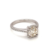 Diamond Engagement Ring in Platinum