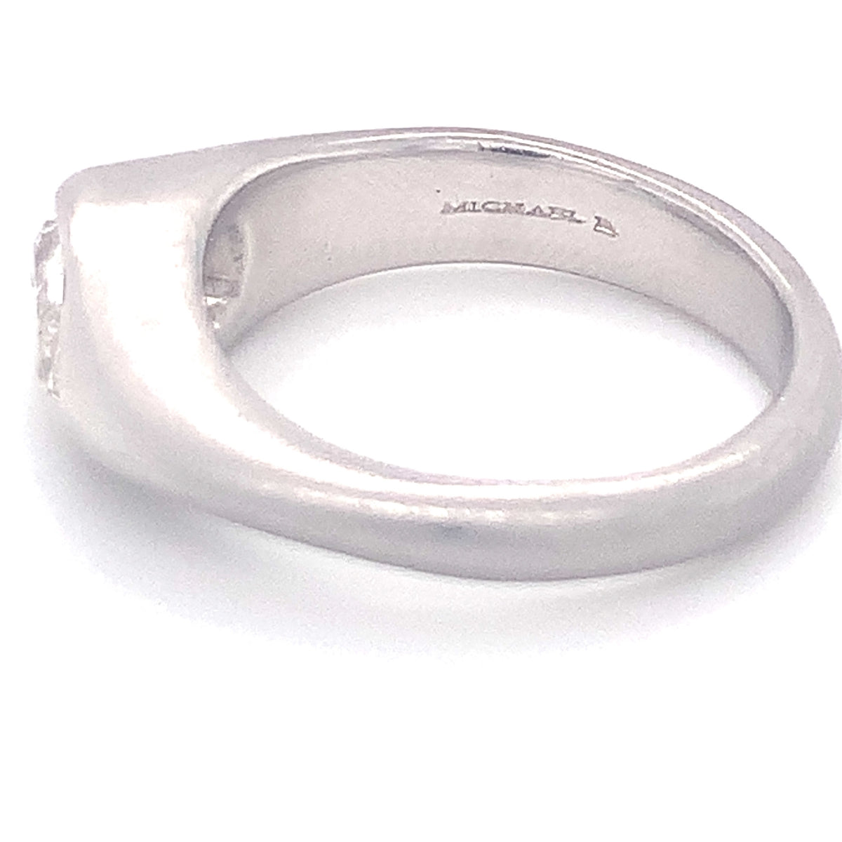 Diamond Engagement Ring in Platinum, circa 1980s