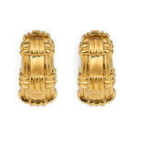 Huggie 18k Yellow Gold Earrings by David Webb, circa 1970s