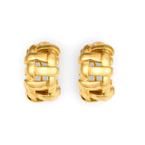 18k Yellow Gold Hoop Earrings by Tiffany & Co., circa 2002