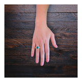 Emerald and Diamond 18K Gold Ring by Tiffany & Co.