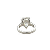 GIA Certified 5.31 Carat Diamond Platinum Engagement Ring