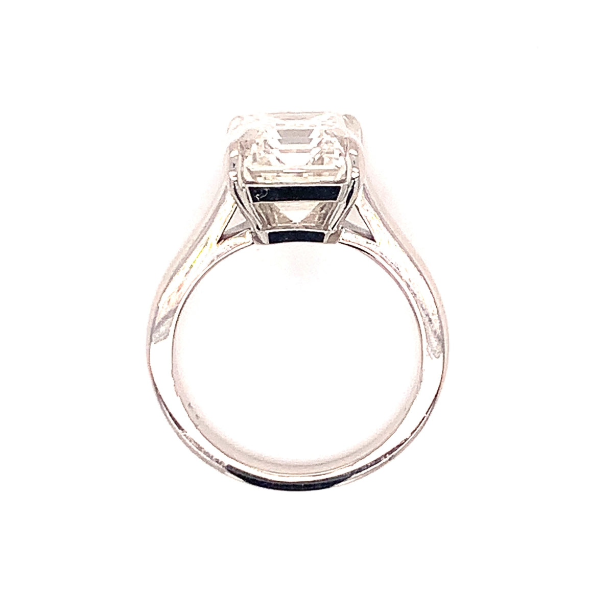 GIA Certified 6.74 Carat Diamond Engagement Ring in Platinum