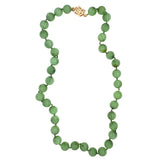 Green Jade Bead Necklace