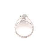 Mid-Century Star, Sapphire 14K White Gold Ring, Circa 1950s