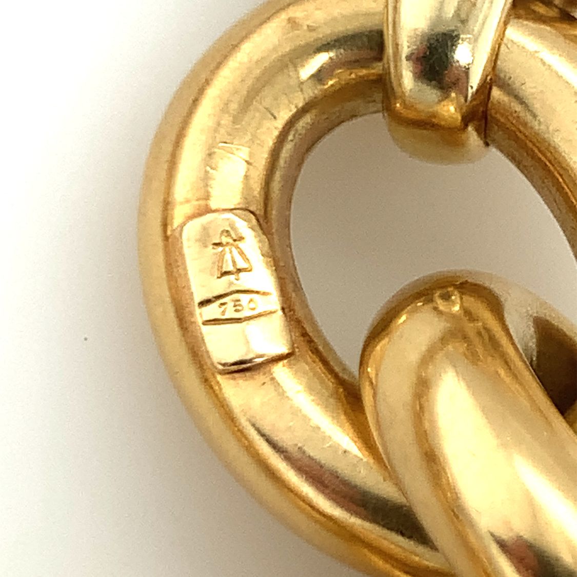 Oval Link 18K Gold Necklace / Bracelet