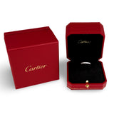 Cartier Diamond Eternity Band, Bead-Set 18K White Gold, F Color VVS2