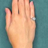 Edwardian Old European Cut Diamond Platinum Ring, 1.85ct, Circa 1910