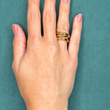 18K Yellow Gold Tiffany & Co. Interlocking Band