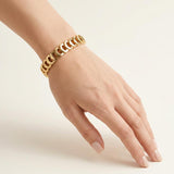 Cartier "C de Cartier" Link Bracelet in 18K Gold, circa 1980s