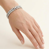 Art Deco Diamond Platinum Bracelet, 8.50 Carats, Circa 1920s