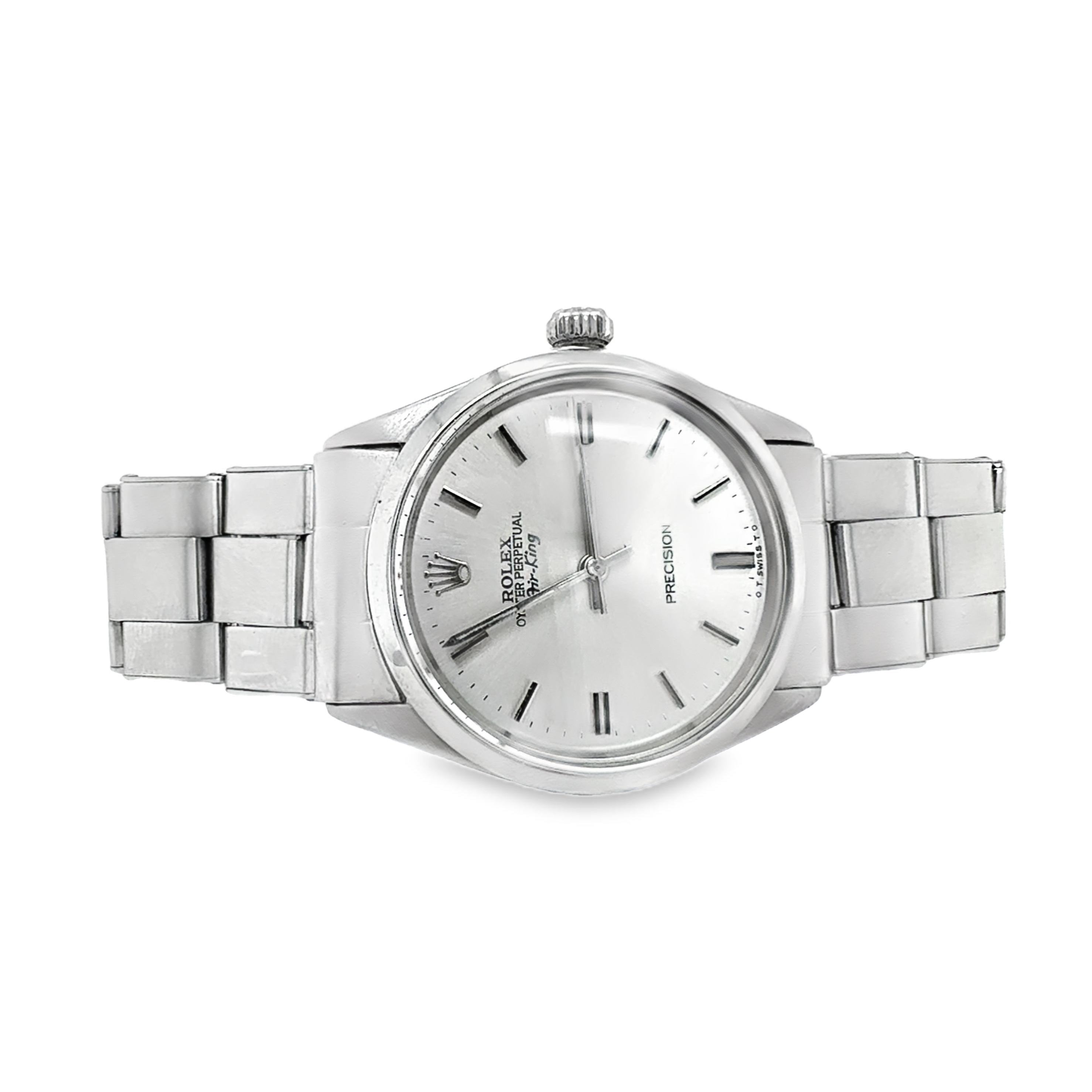 Stainless Steel AIR-KING ROLEX WRISTWATCH