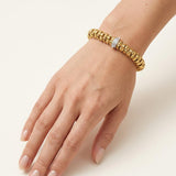 Roberto Coin Appassionata Bracelet in 18K Gold with Diamond Clasp