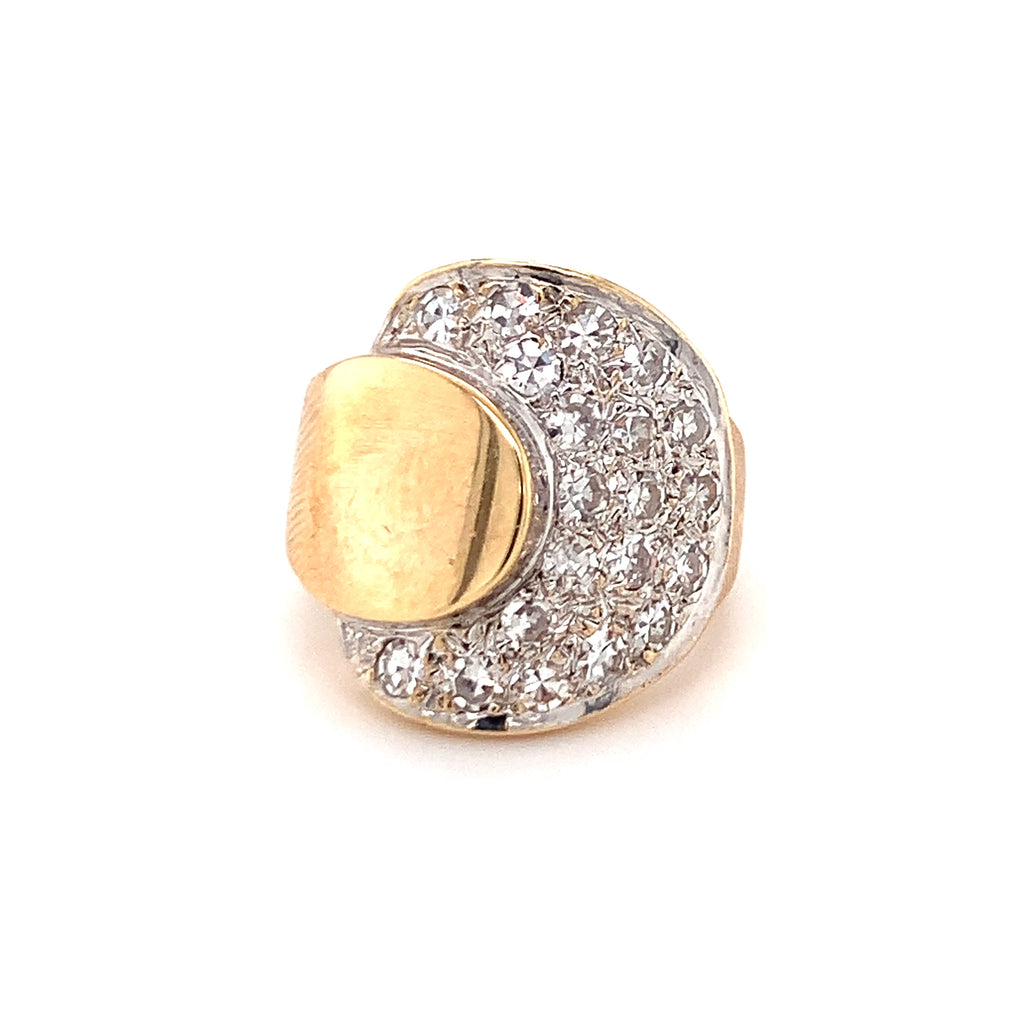 Video of the diamond ring in 14K Gold, White Gold and Yellow Gold