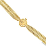 Retro 18K Yellow Gold Wristwatch by Van Cleef & Arpels