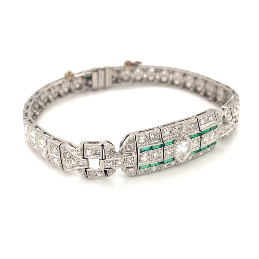 PLATINUM DIAMOND BRACELET from Recoleta Estate Jewelry