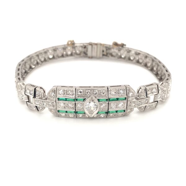 PLATINUM DIAMOND BRACELET from Recoleta Estate Jewelry