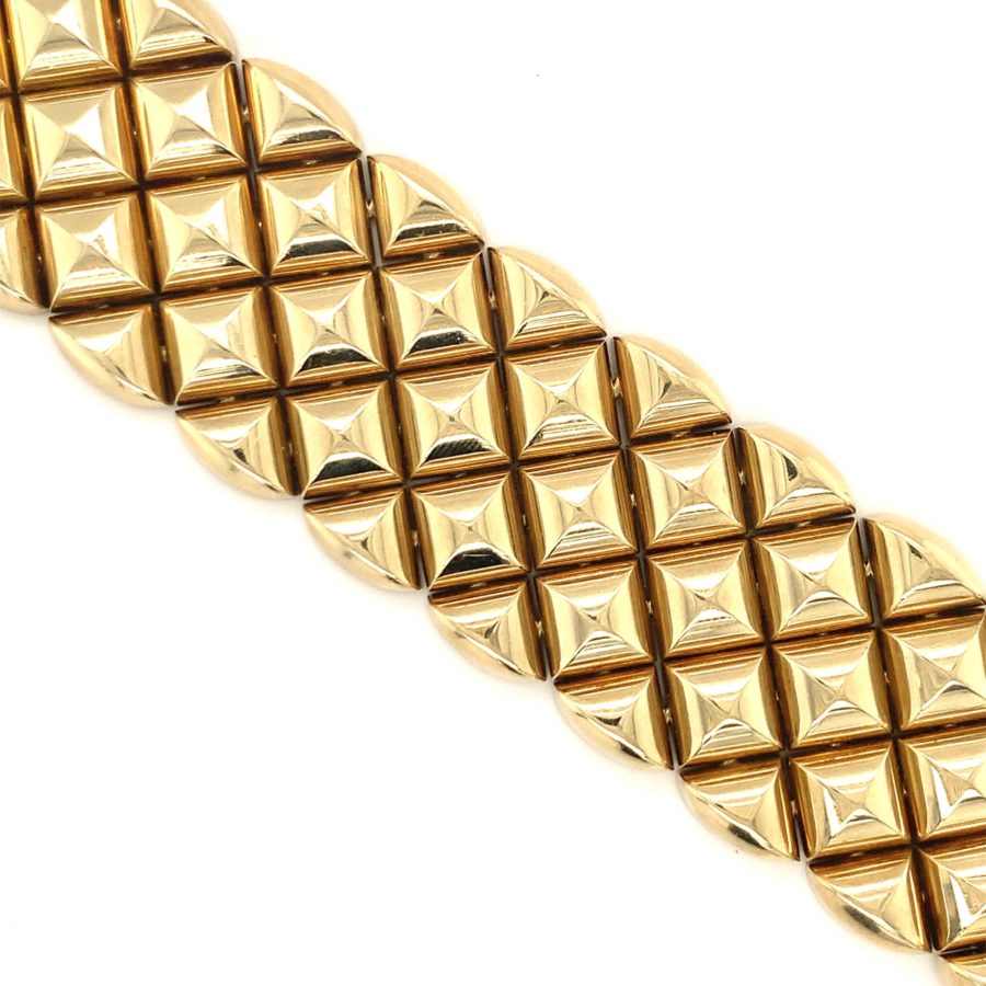 14K YELLOW GOLD BRACELET from Recoleta Estate Jewelry