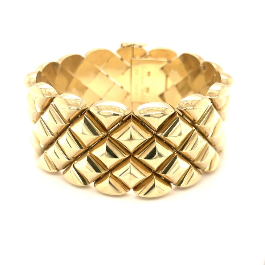 14K YELLOW GOLD BRACELET from Recoleta Estate Jewelry