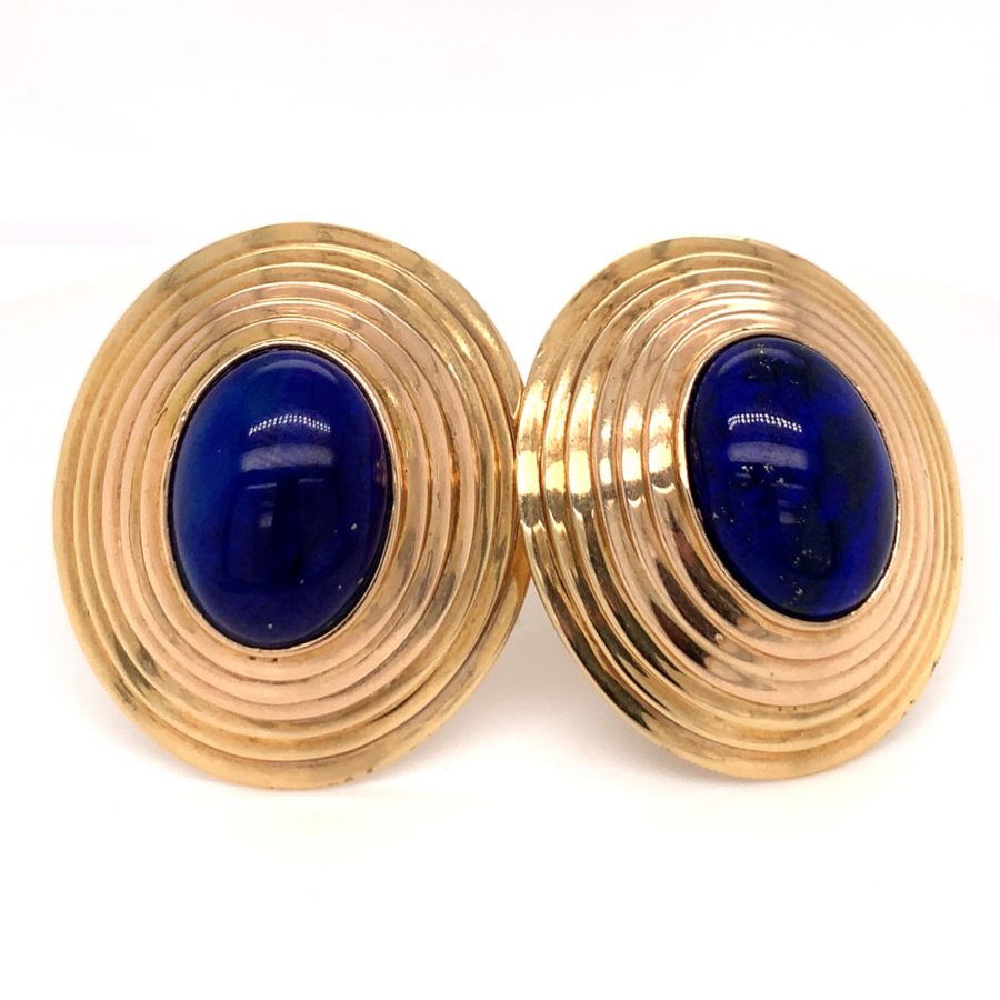 14K YELLOW GOLD EARCLIPS