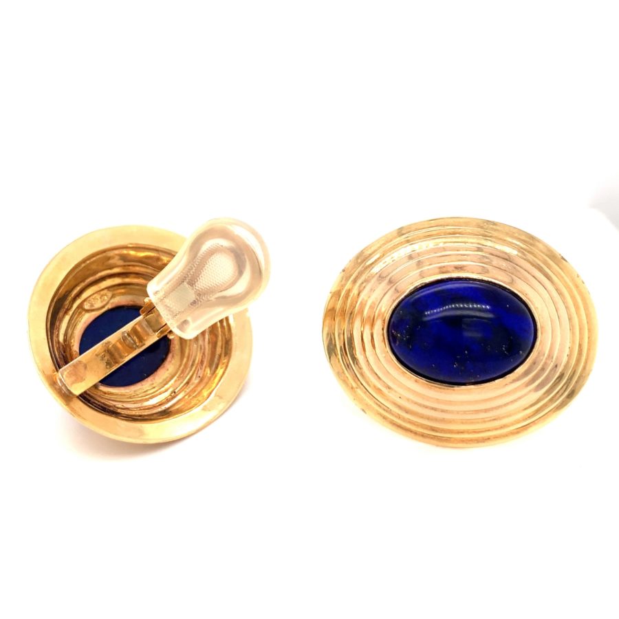 14K YELLOW GOLD EARCLIPS