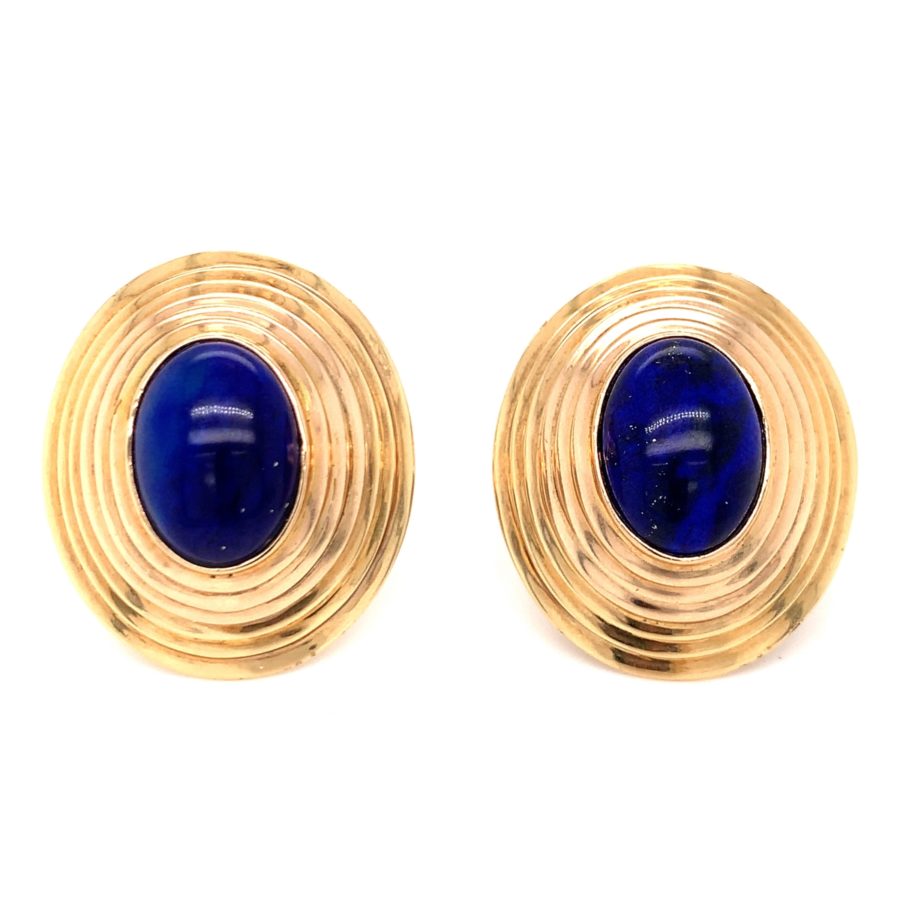 14K YELLOW GOLD EARCLIPS