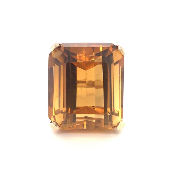 14K-RG CITRINE RING