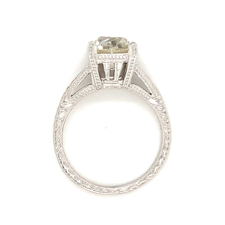 PLATINUM DIAMOND SOLITAIRE RING