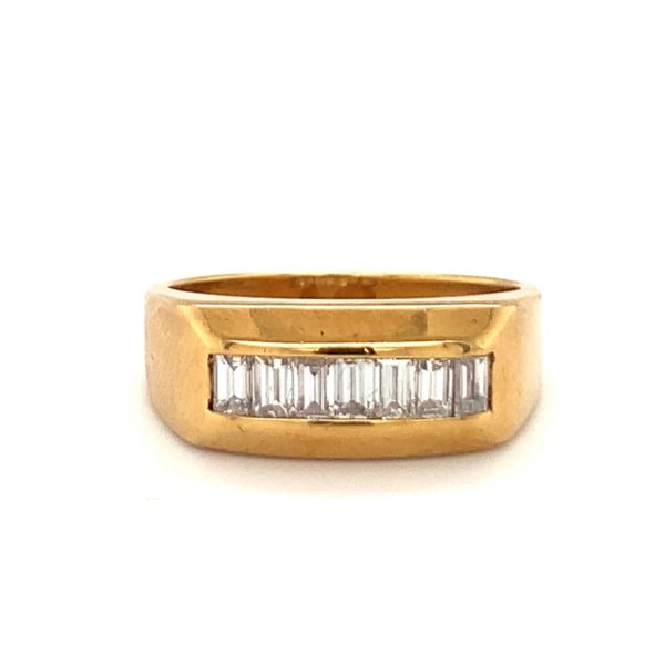 18K-YG DIAMOND RING