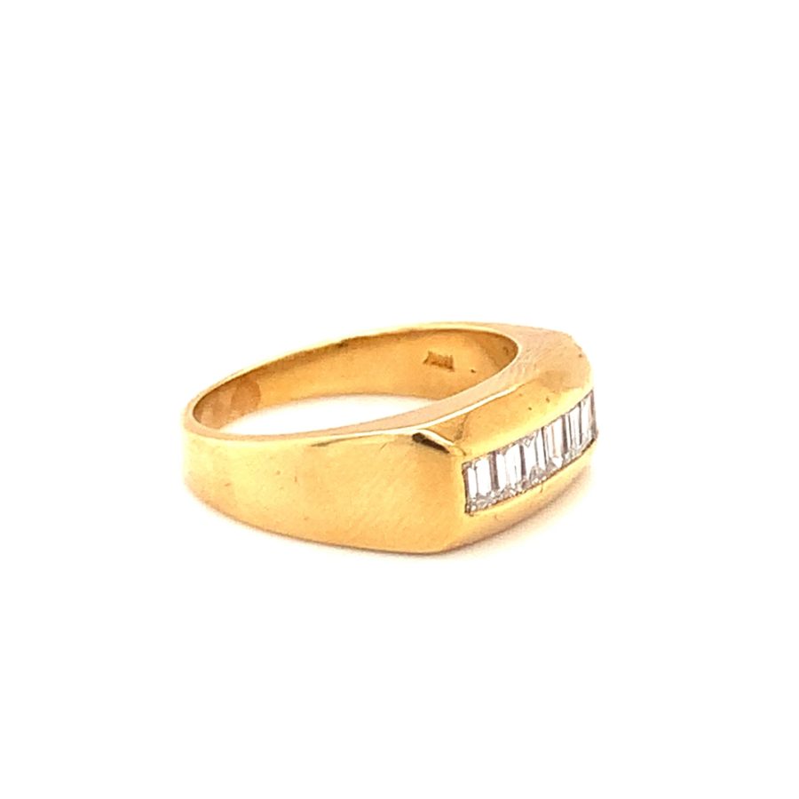 18K-YG DIAMOND RING