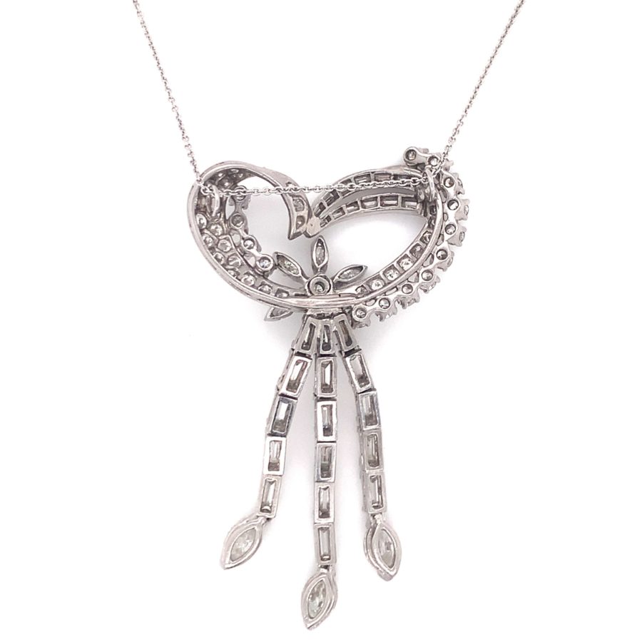 PLATINUM DIAMOND PENDANT