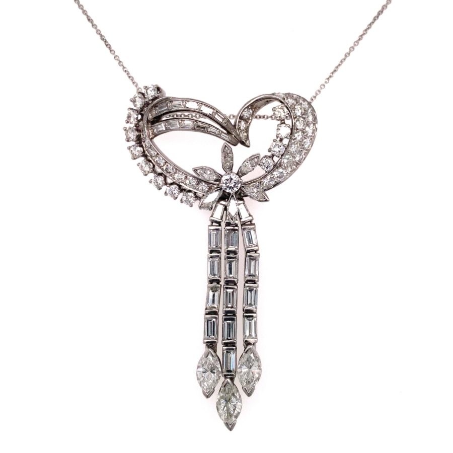 PLATINUM DIAMOND PENDANT