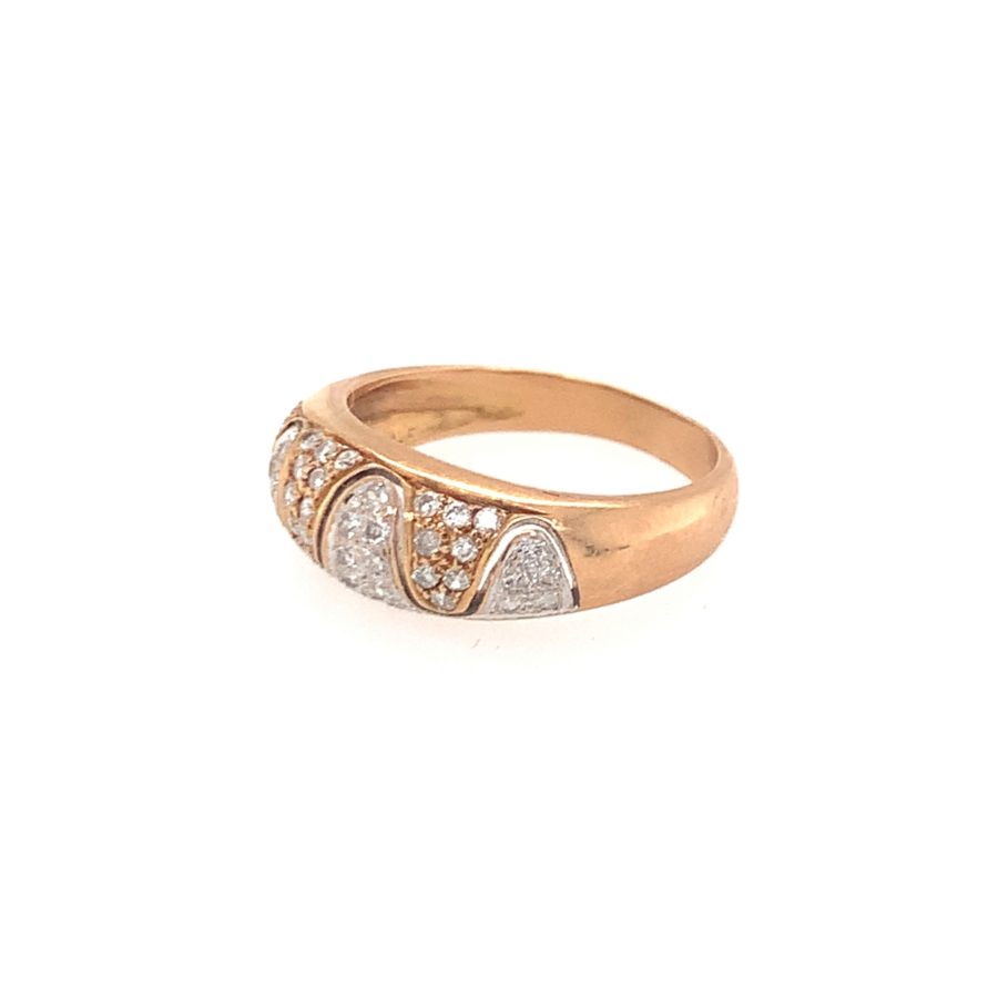 14K-YG DIAMOND RING