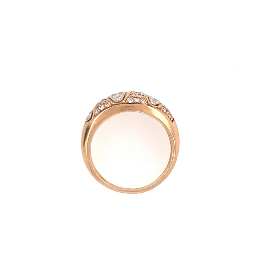 14K-YG DIAMOND RING