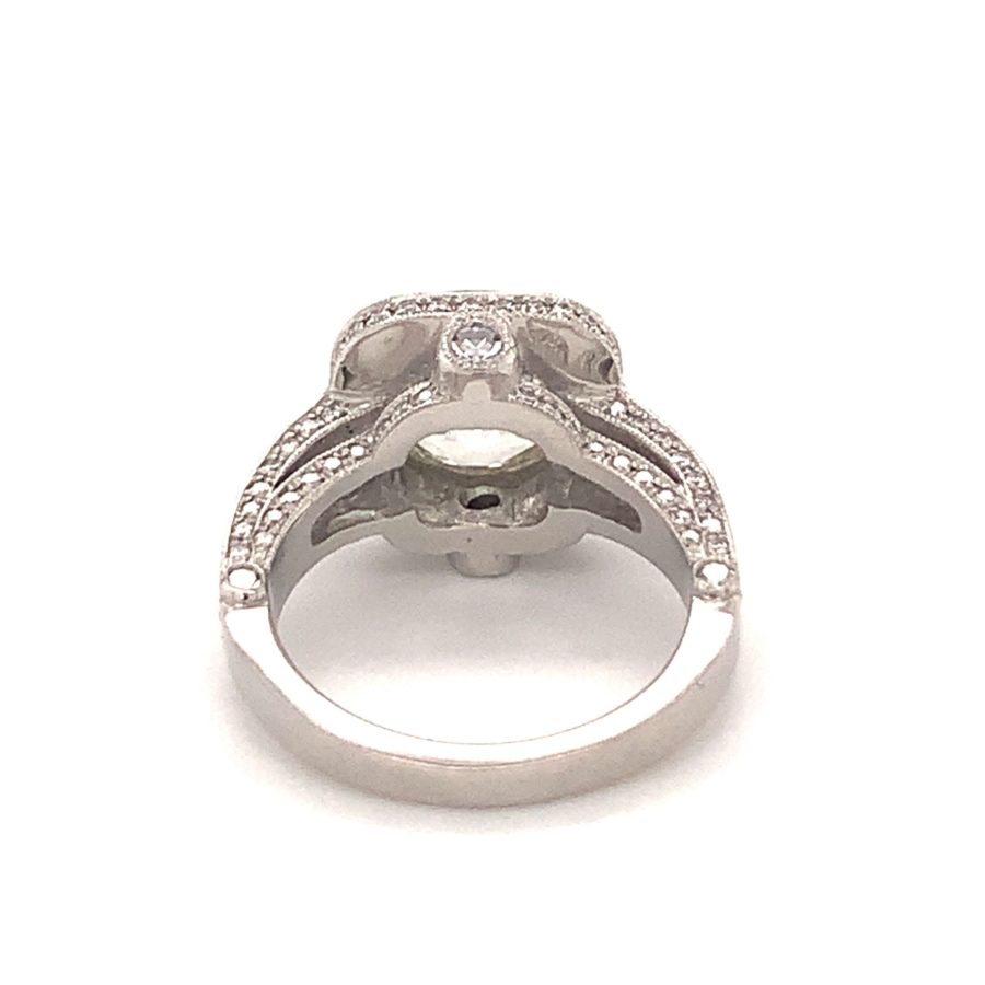 Platinum Diamond Solitaire Ring