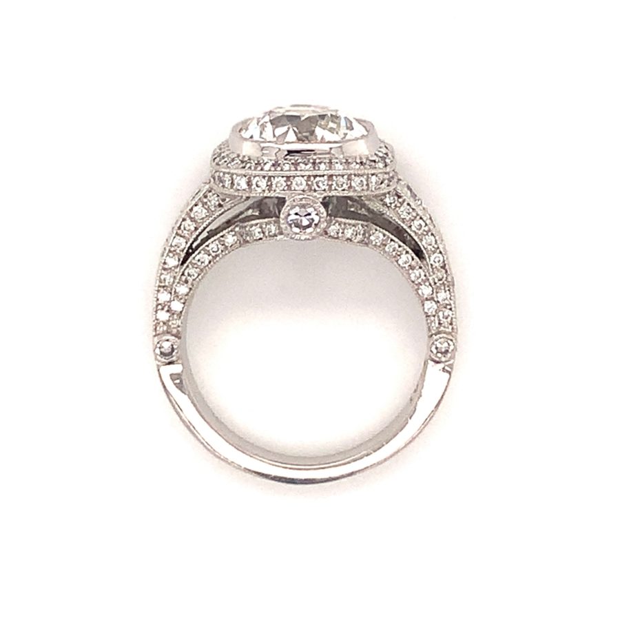 Platinum Diamond Solitaire Ring