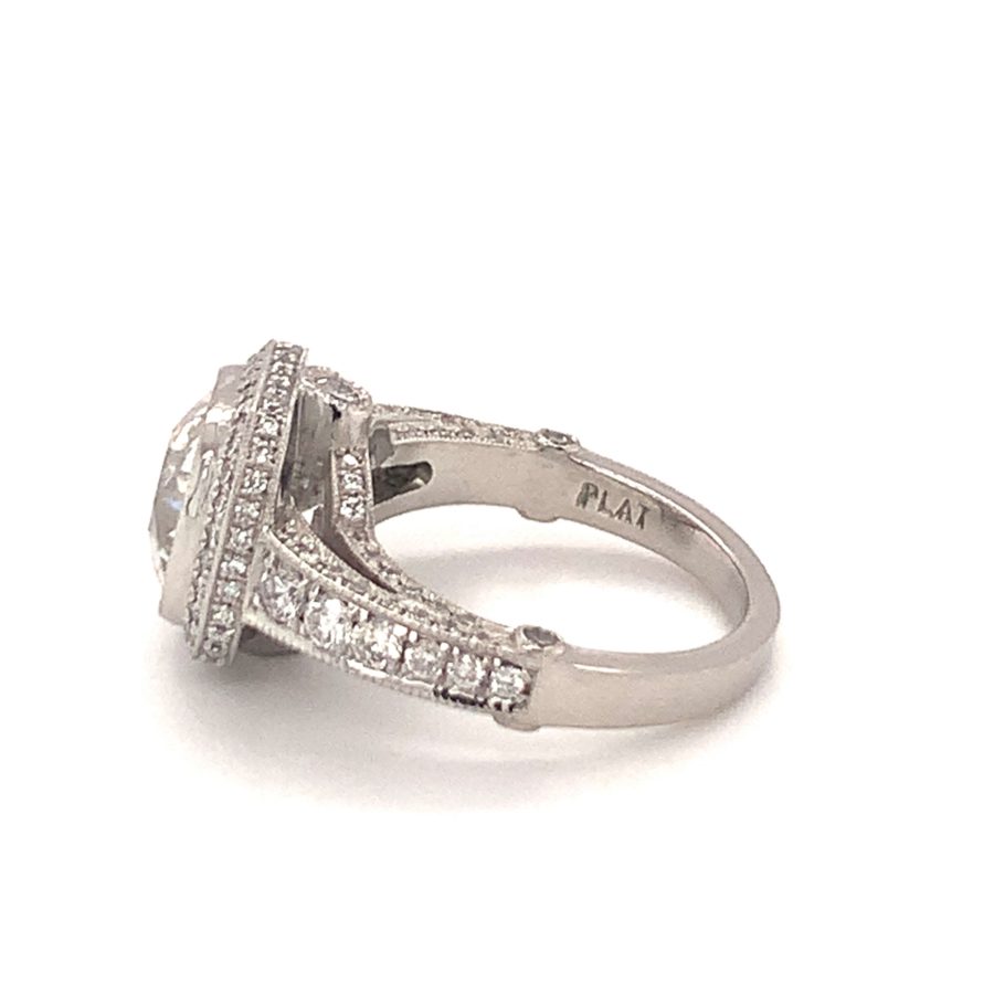 Platinum Diamond Solitaire Ring