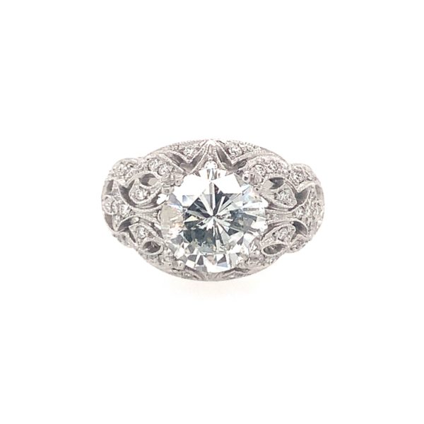 PLATINUM DIAMOND SOLITAIRE RING