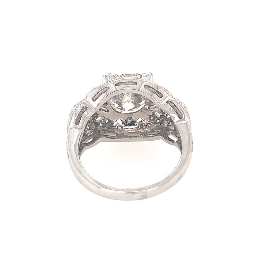 PLATINUM DIAMOND SOLITAIRE RING