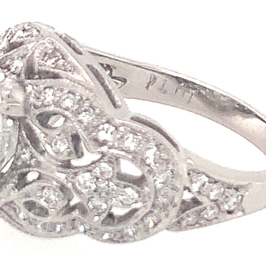 PLATINUM DIAMOND SOLITAIRE RING