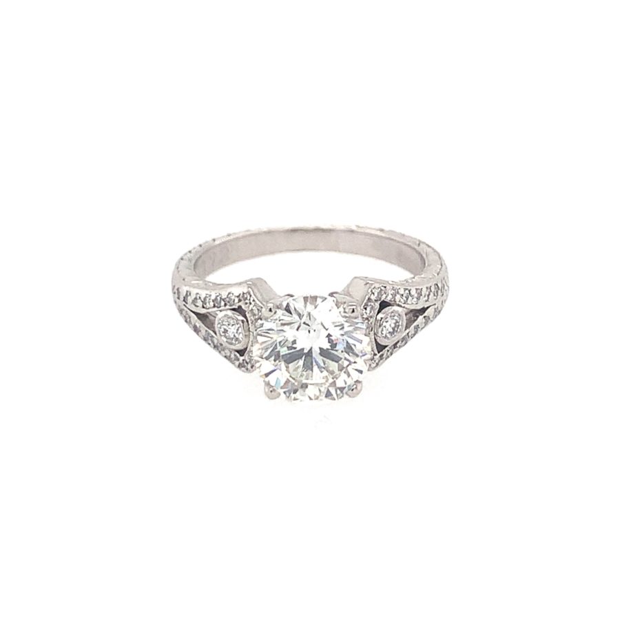 Platinum Diamond Solitaire Ring