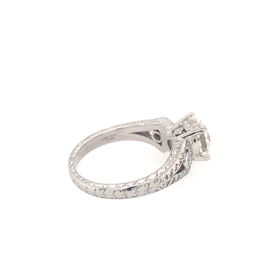 Platinum Diamond Solitaire Ring